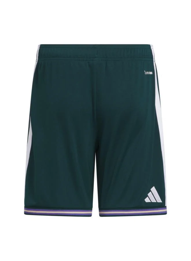 اديداس شورت المنتخب السعودي الأساسي لعام 2026 للأطفال